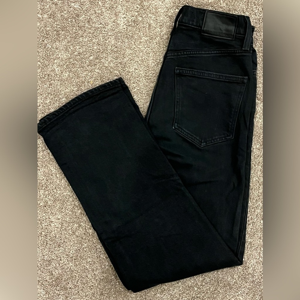Denim Forum The Arlo High Rise Straight Size 25 x 26”